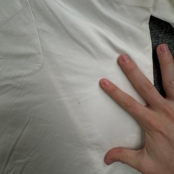 Brooks Brothers Men Non Iron Button Up Long Sleeve 17.5 36 Traditional White - Picture 13 of 16